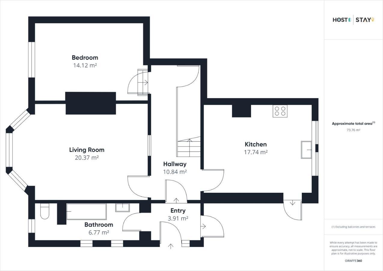 Host & Stay - The Garden Flat Скарбъро Екстериор снимка